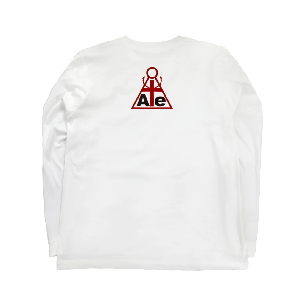 AteのAte(アーテー)目玉黄金 ロングスリーブTシャツの裏面