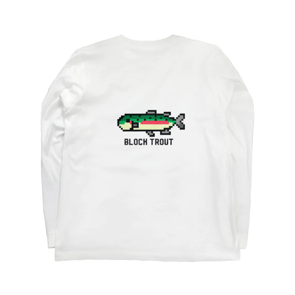 Wild Rabbit'sのブロックトラウト ロングスリーブTシャツの裏面