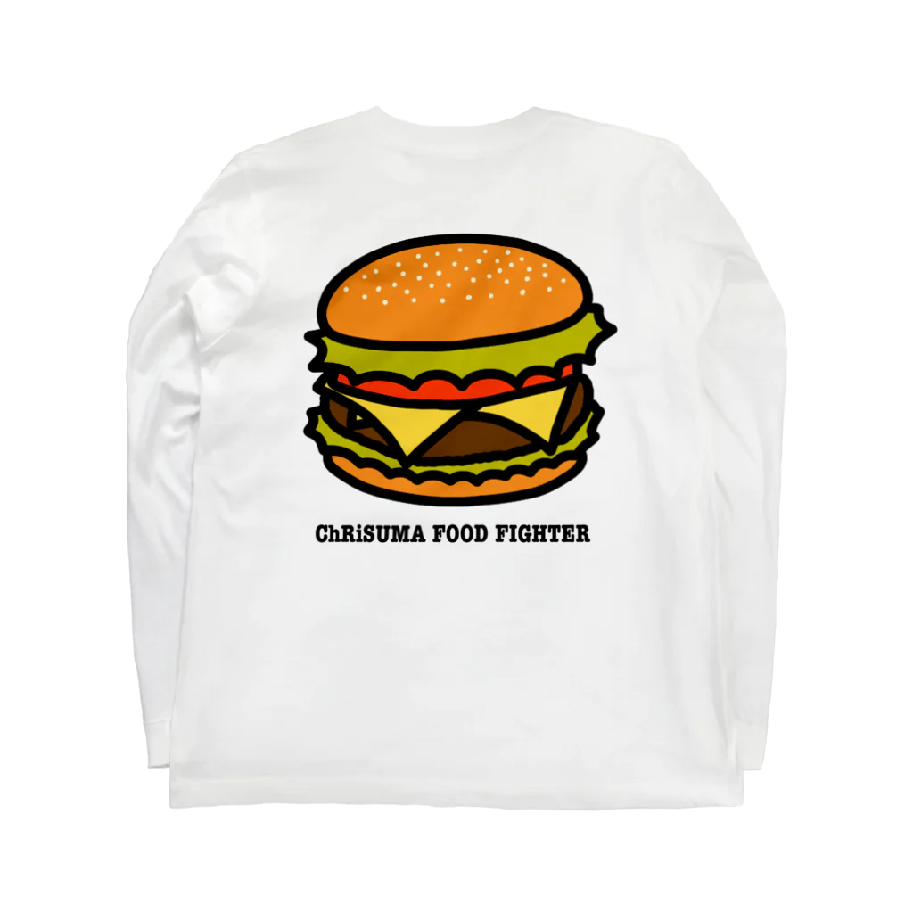 ChRiSUMAのChRiSUMA FOOD FIGHTER ロングスリーブTシャツの裏面