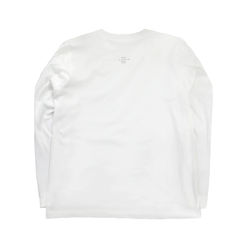 waak403(ワークヨンマルサン)のもしもし...アイラブ Long Sleeve T-Shirt :back