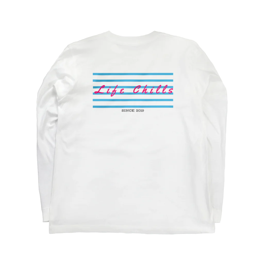 かいしょうやのLife Chills L/S T-shirt Long Sleeve T-Shirt :back