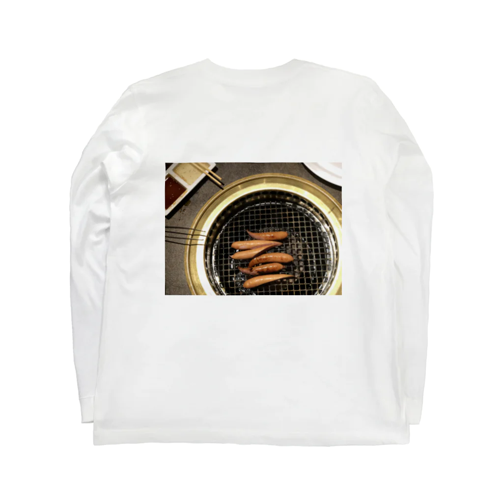 焼飯御飯のそーせーじ Long Sleeve T-Shirt :back