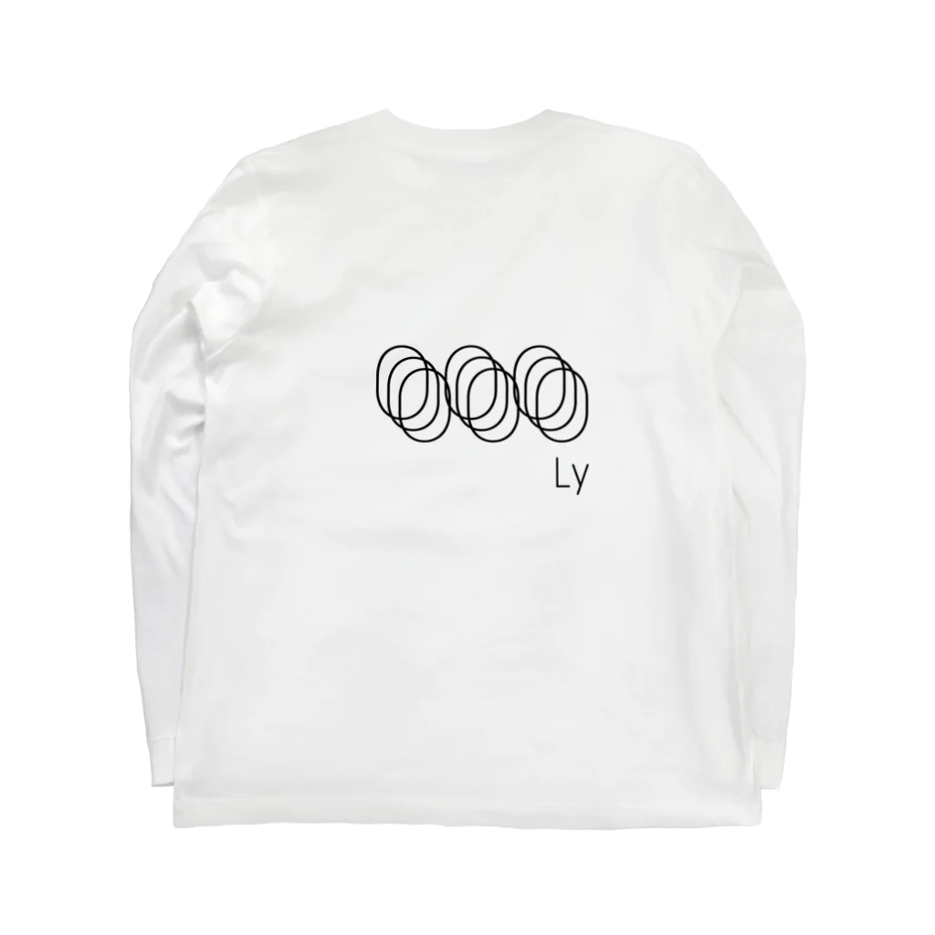 oooLy のoooLy long sleeve t-shirt Long Sleeve T-Shirt :back