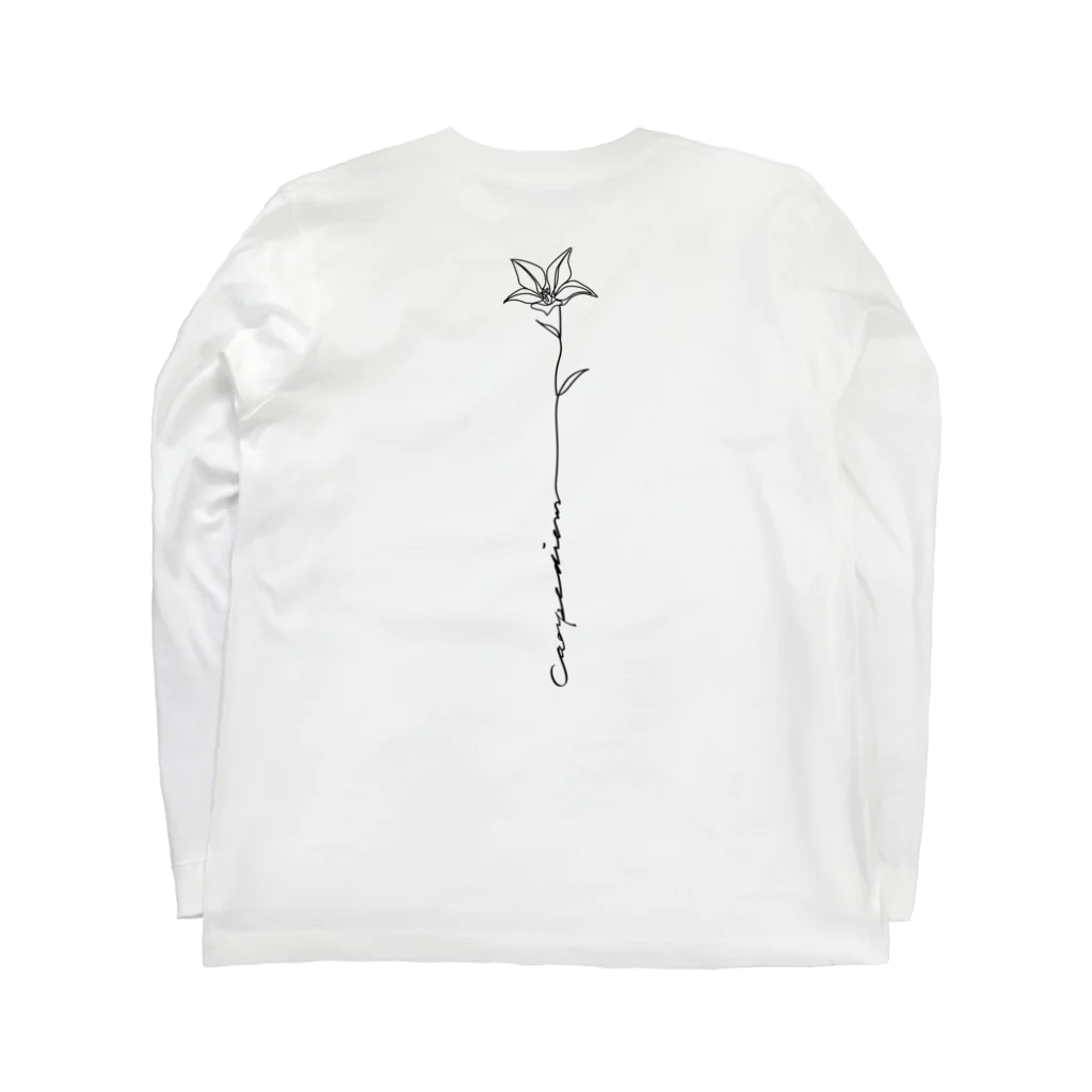 carpediemのBalloon flower Long Sleeve T-Shirt :back