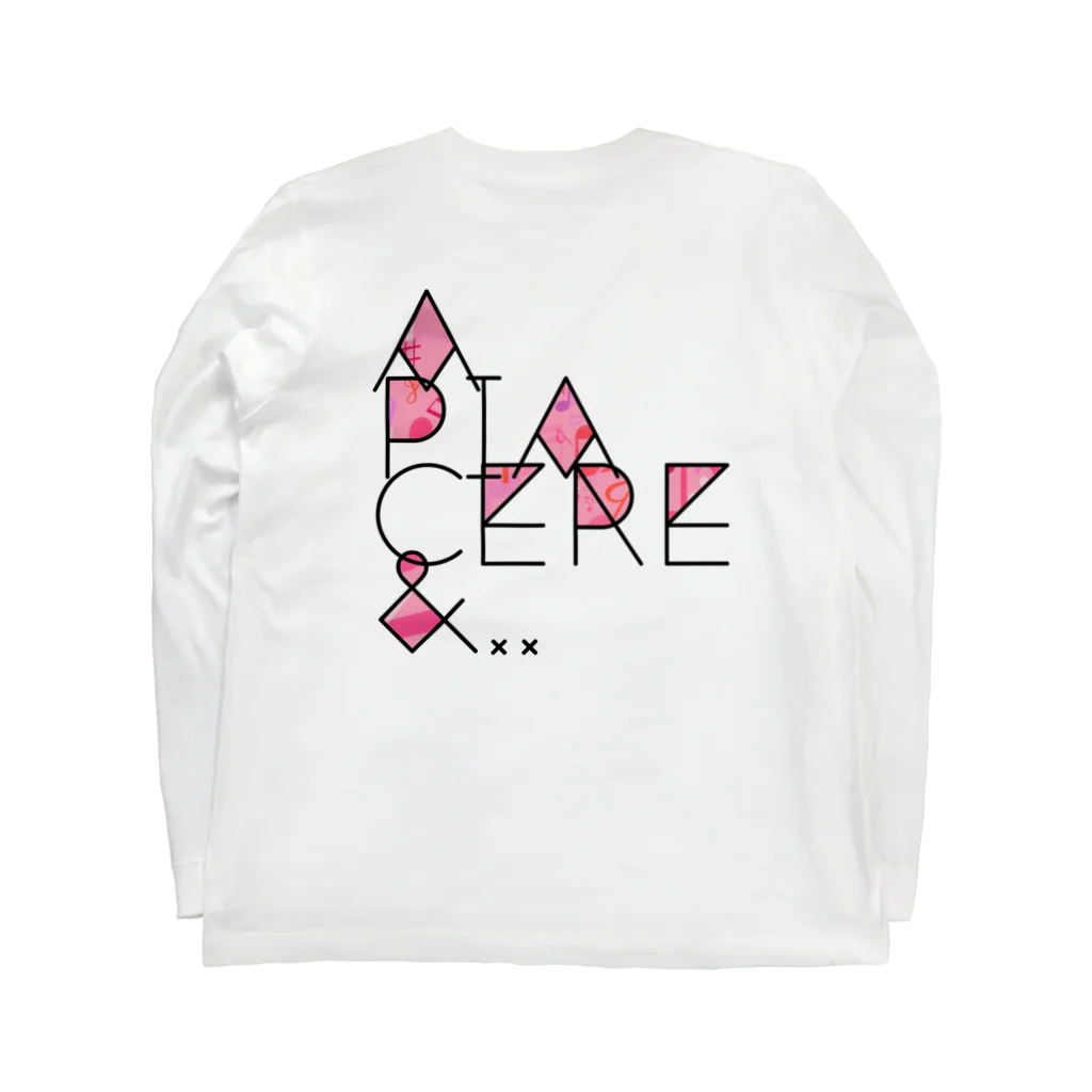 a piacere&.. (アピアチェーレ)のapia&.. Long Sleeve T-Shirt :back