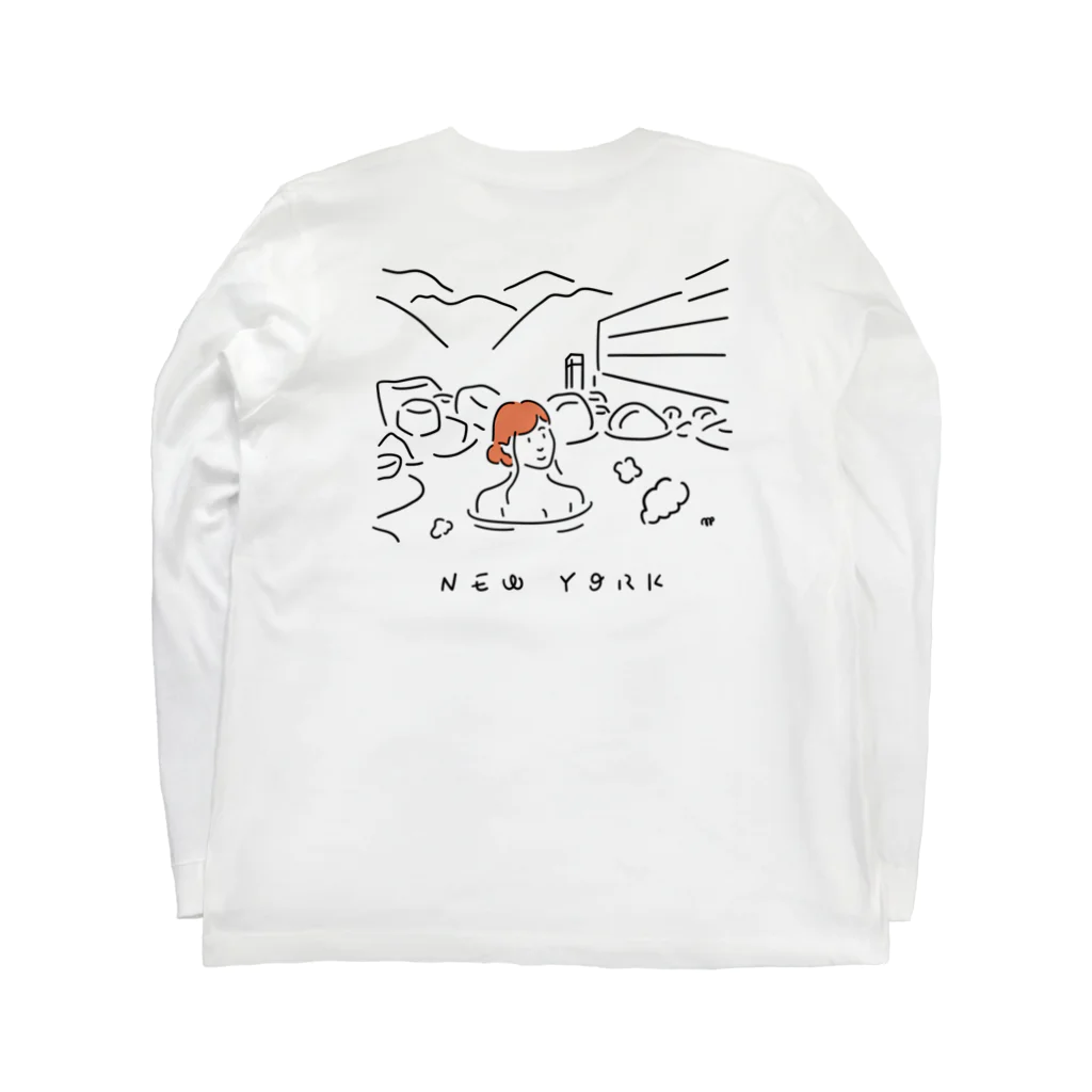 MITAINA PRODUCTIONのNEW YORK Long Sleeve T-Shirt :back