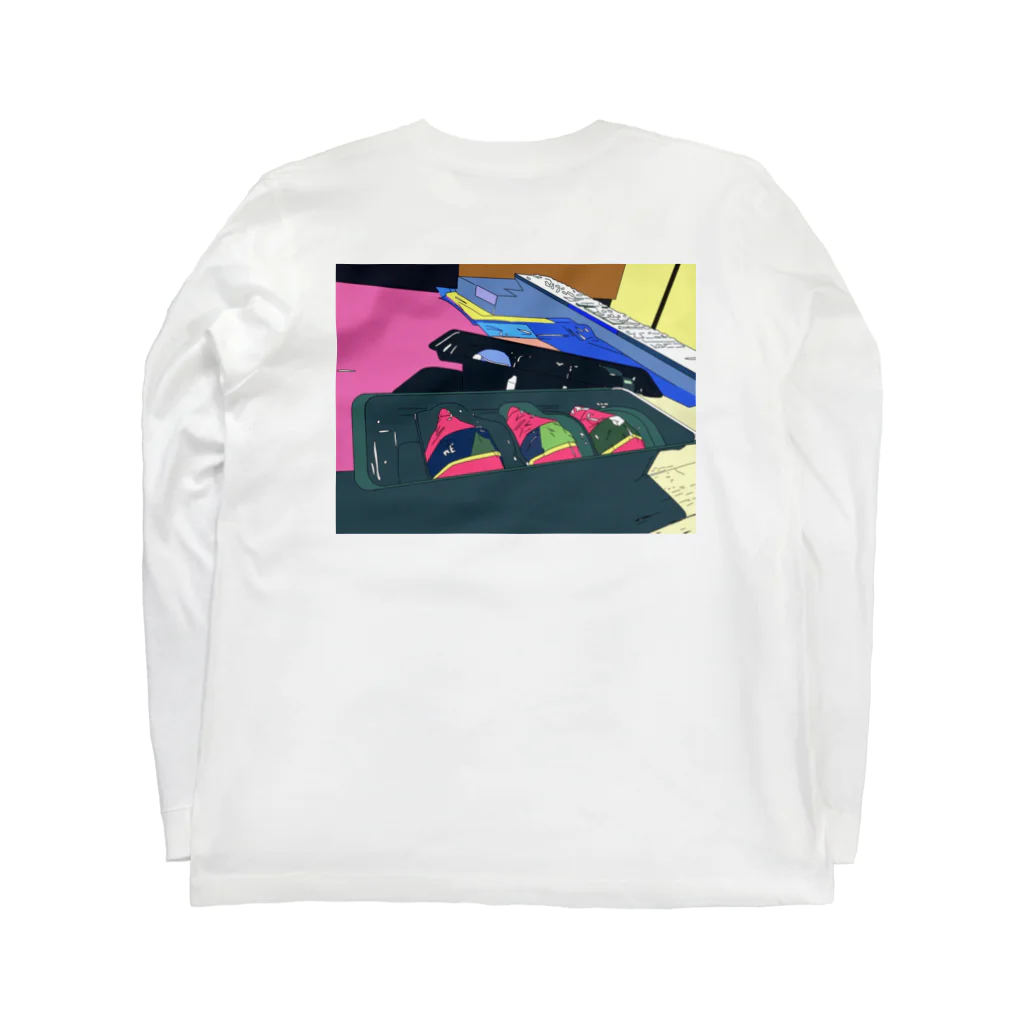 Pebblesの夜のチョコレートボンボン Long Sleeve T-Shirt :back