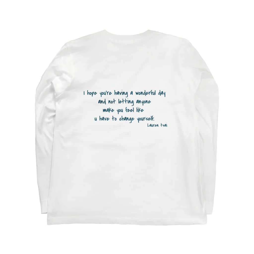 unadayaのLauren tsai Long Sleeve T-Shirt :back