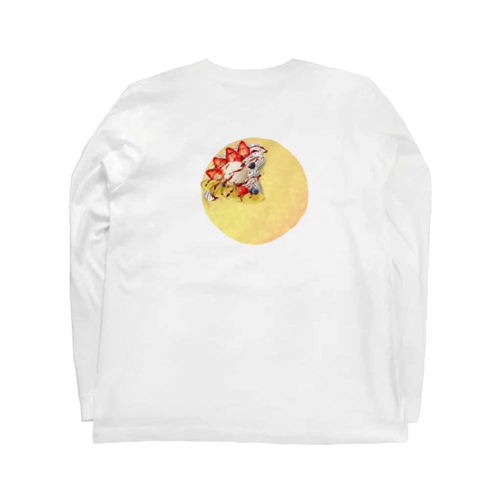 せいやゆんのもうすぐクレープ Long Sleeve T-Shirt :back