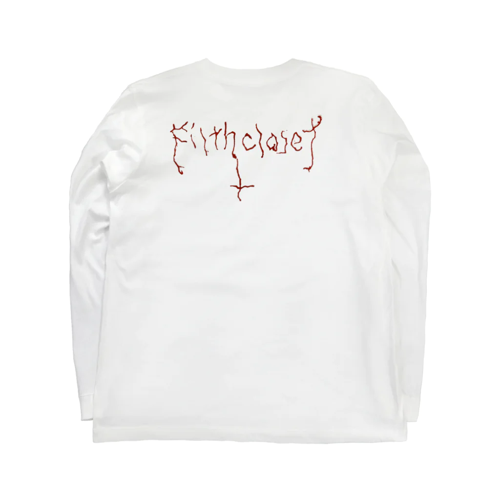 Filth_ClosetのOverDoze ロングスリーブTシャツの裏面