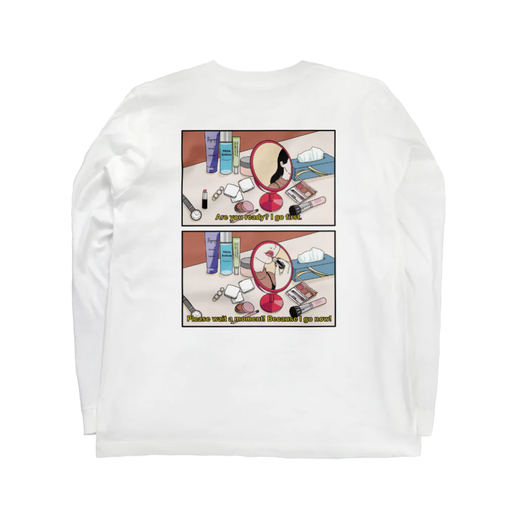 ♡mackey♡のMovieイラスト002 Long Sleeve T-Shirt :back