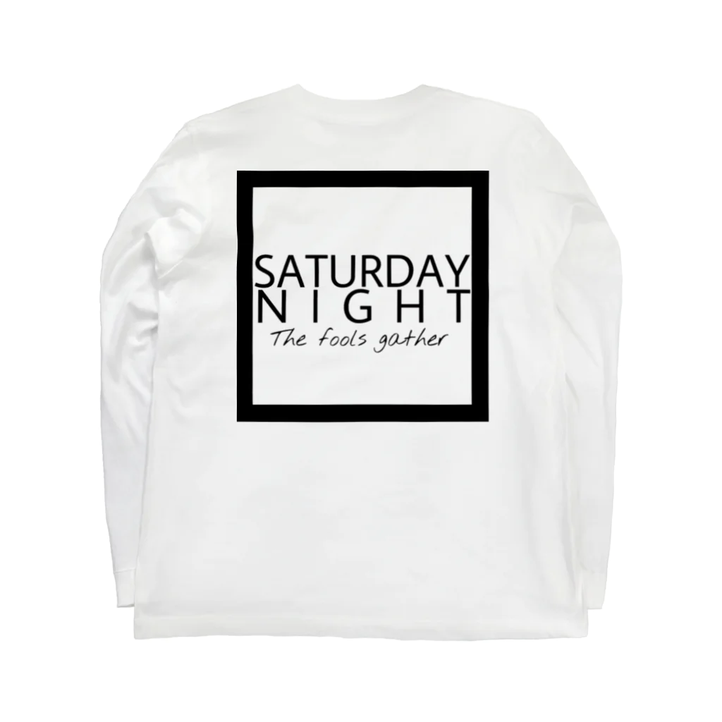 SATURDAY_NIGHTの山田tシャツ ロングスリーブTシャツの裏面