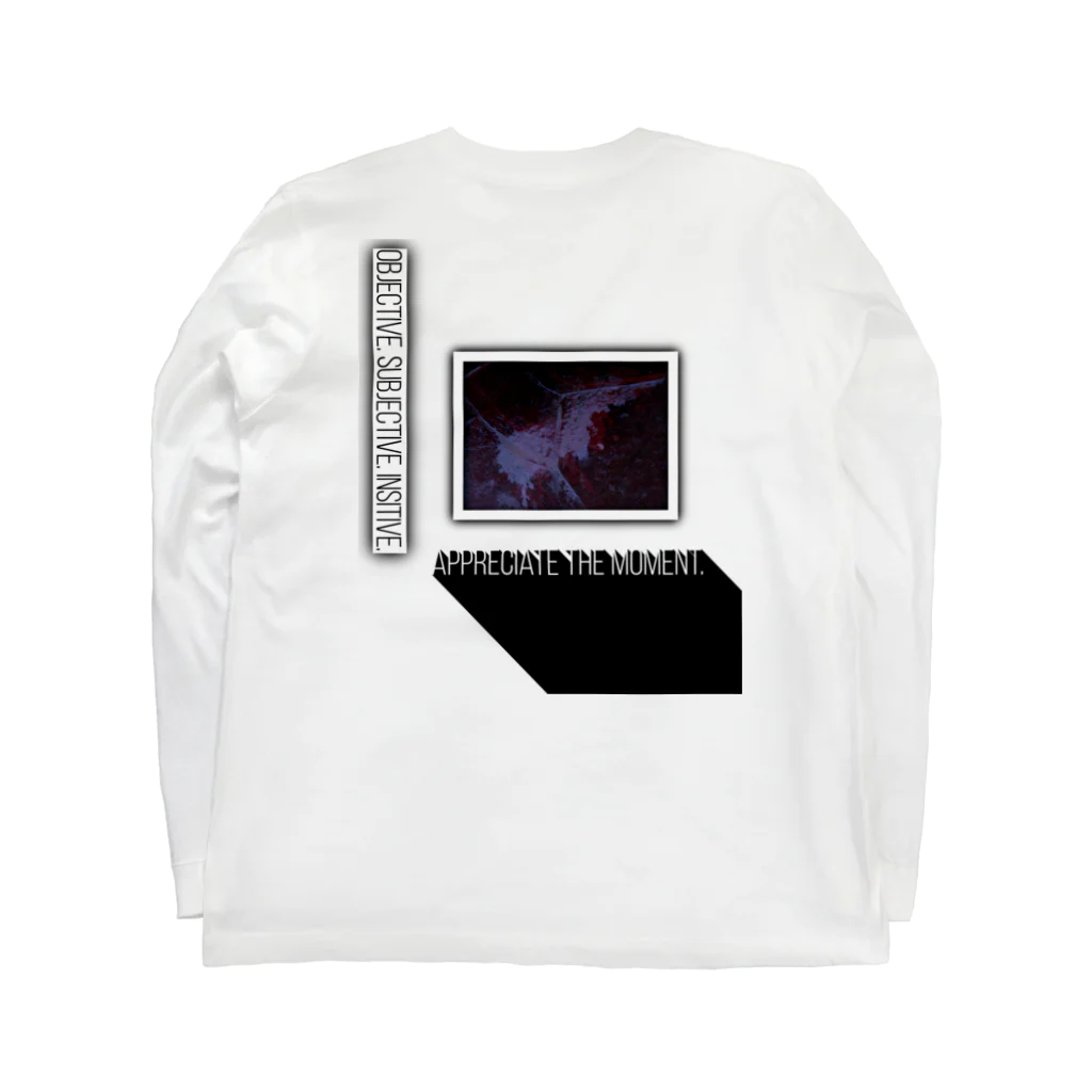 BONEのBONE glitch Long Sleeve T-Shirt :back