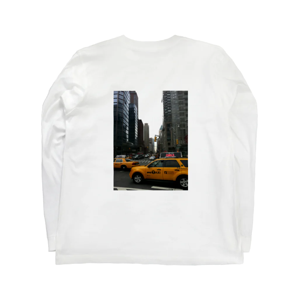 kichiのYellow cab ロングスリーブTシャツの裏面