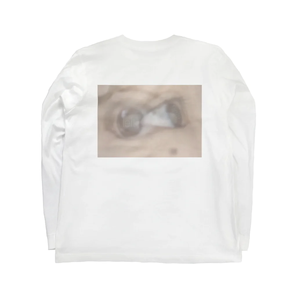 eye のeye T shirt  ロングスリーブTシャツの裏面