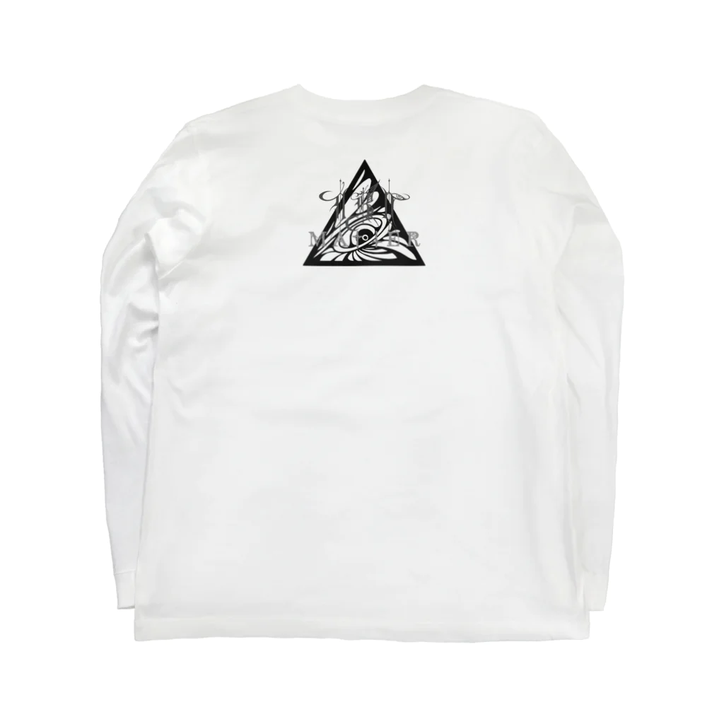 IBI-MATTER-のFALLEN WOLF Long Sleeve T-Shirt :back