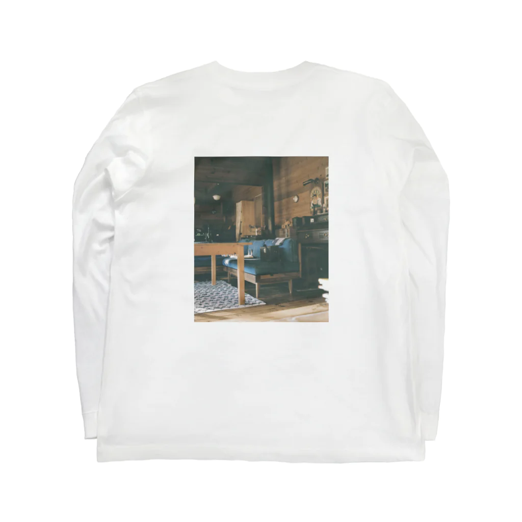 Santa inthetentのstayhomeロンＴ Long Sleeve T-Shirt :back