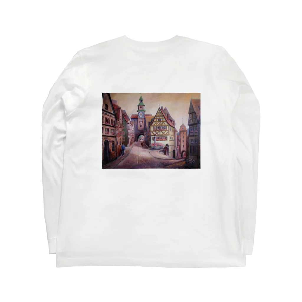 𝘽𝙚𝙦𝙪𝙚𝙖𝙩𝙝 𝘼𝙧𝙩𝙨 [ビクイースアーツ]のYOSHIKO MIYAHARA 「ローテンブルク」 Long Sleeve T-Shirt :back