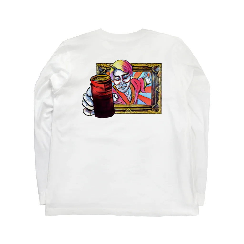 ヒノマルエスビーの西日本缶珈琲女子 Long Sleeve T-Shirt :back