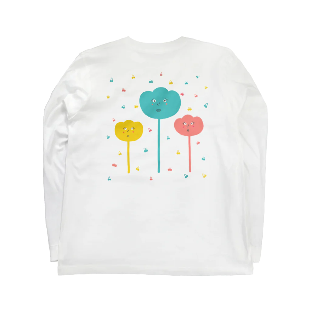 あやリのハナハナさん Long Sleeve T-Shirt :back