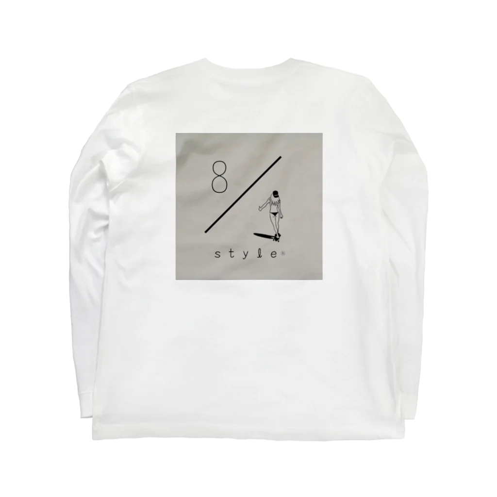 ・Takayama keigo |◀︎の8style Long Sleeve T-Shirt :back