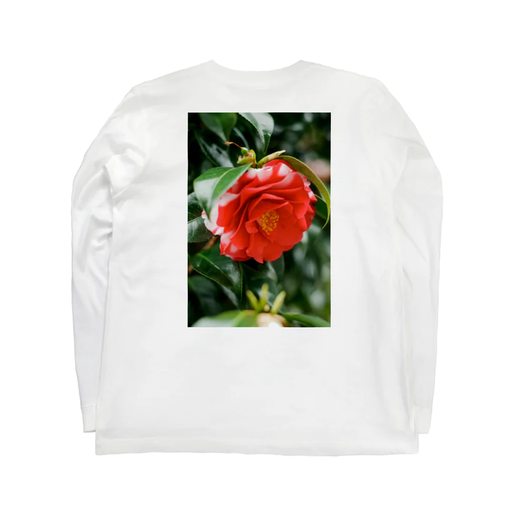 かぴばらのFLOWRES-こうはく- Long Sleeve T-Shirt :back