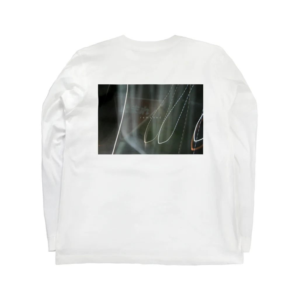 はるか▷▷ANTENA大阪のemoi(ロゴ入り) Long Sleeve T-Shirt :back