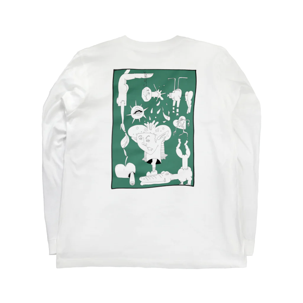 髙橋えちるもの液体 Long Sleeve T-Shirt :back