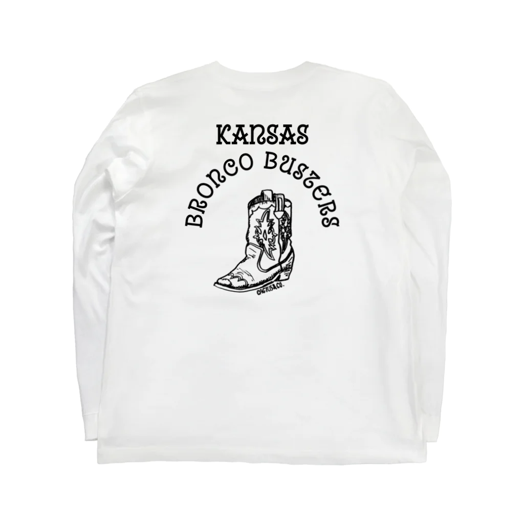 CACTUS&CO.のKANSAS BRONCO BUSTERS ロングスリーブTシャツの裏面