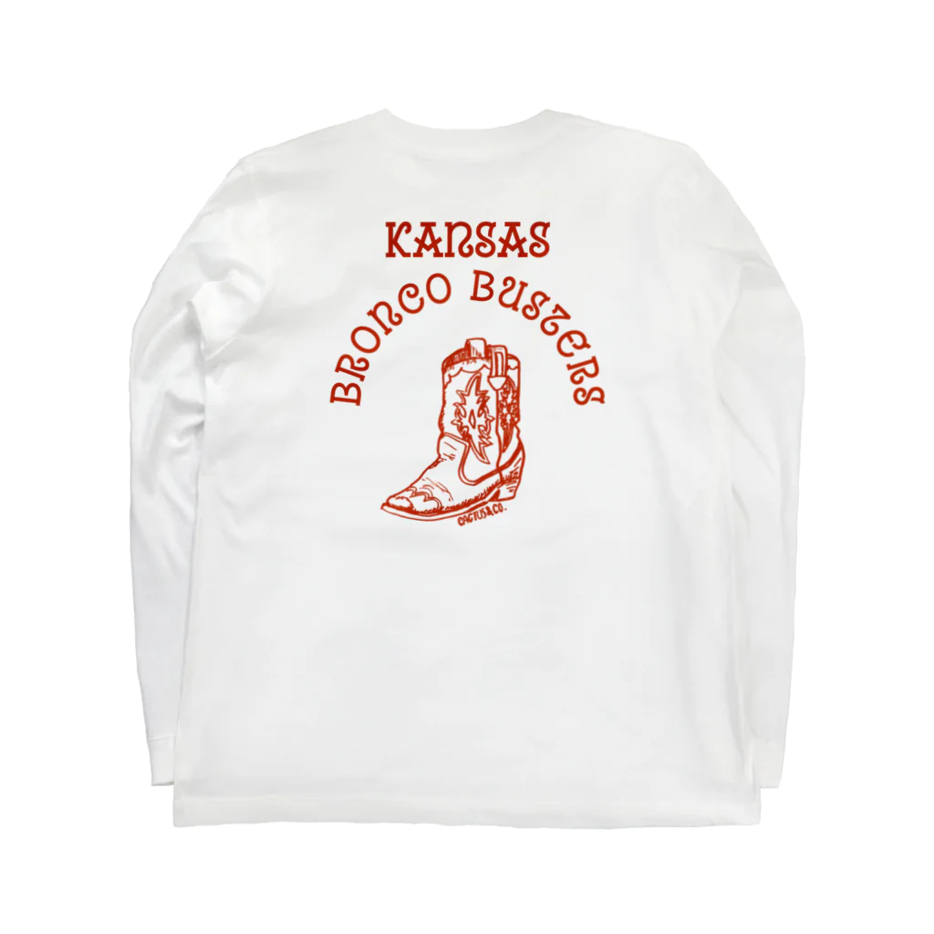 CACTUS&CO.のKANSAS BRONCO BUSTERS ロングスリーブTシャツの裏面