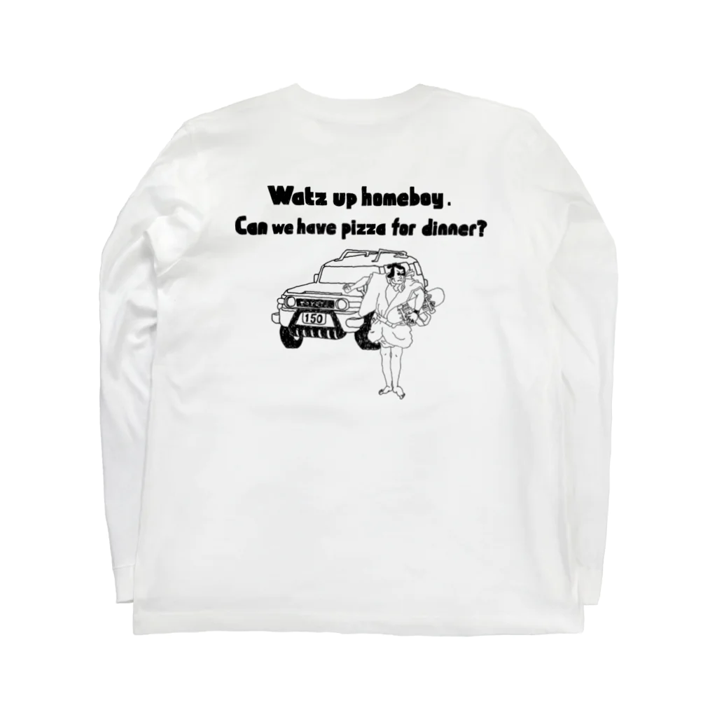 ikomaaaの浮世絵×維駒 期間限定生産 Originalアイテム Long Sleeve T-Shirt :back