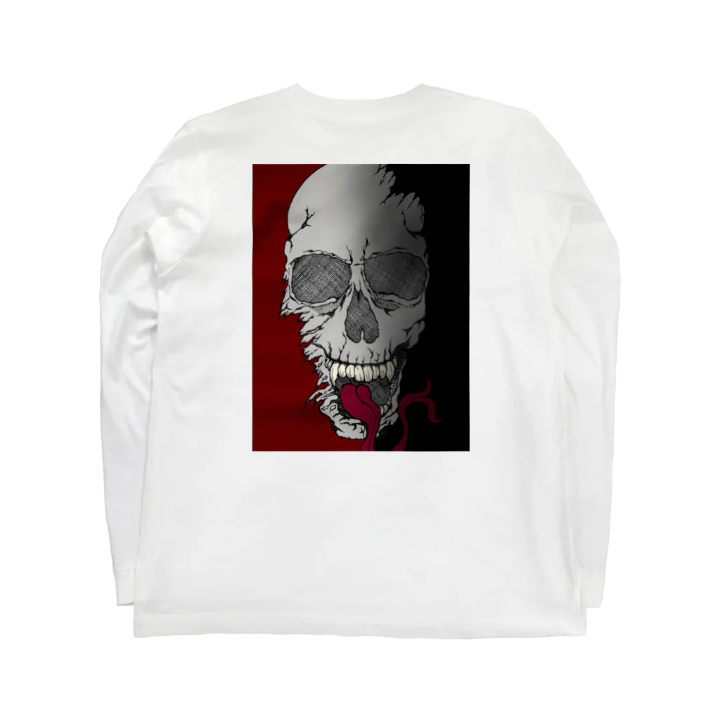 ゆのSKULL ロングスリーブTシャツの裏面