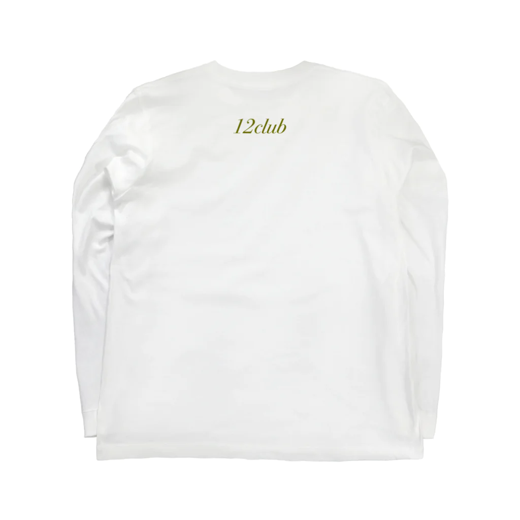 SunSetの12club ロゴ Long Sleeve T-Shirt :back