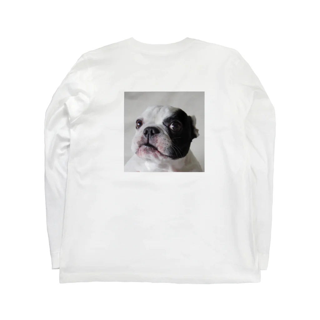 愛犬 コットンの愛犬 Long Sleeve T-Shirt :back