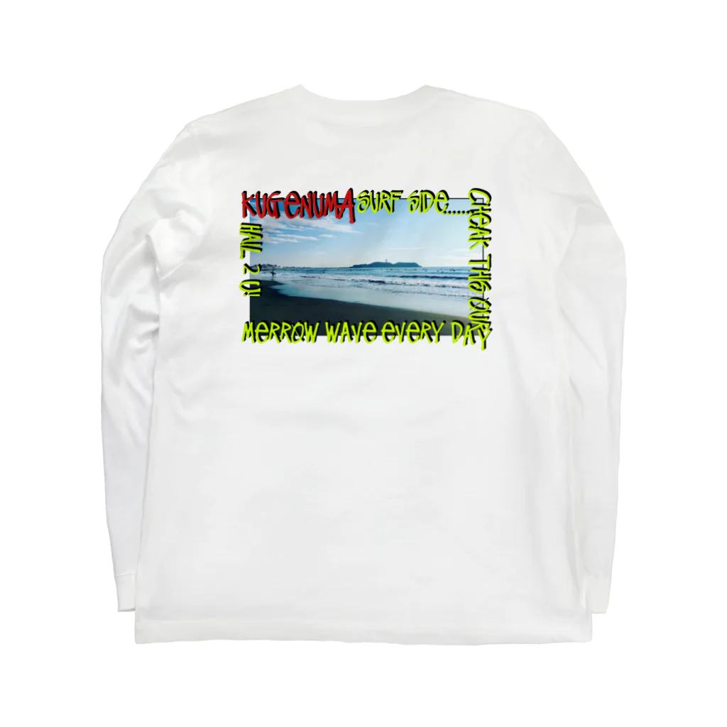 近藤商店湘南支店の鵠沼海岸　Beahシリーズ Long Sleeve T-Shirt :back