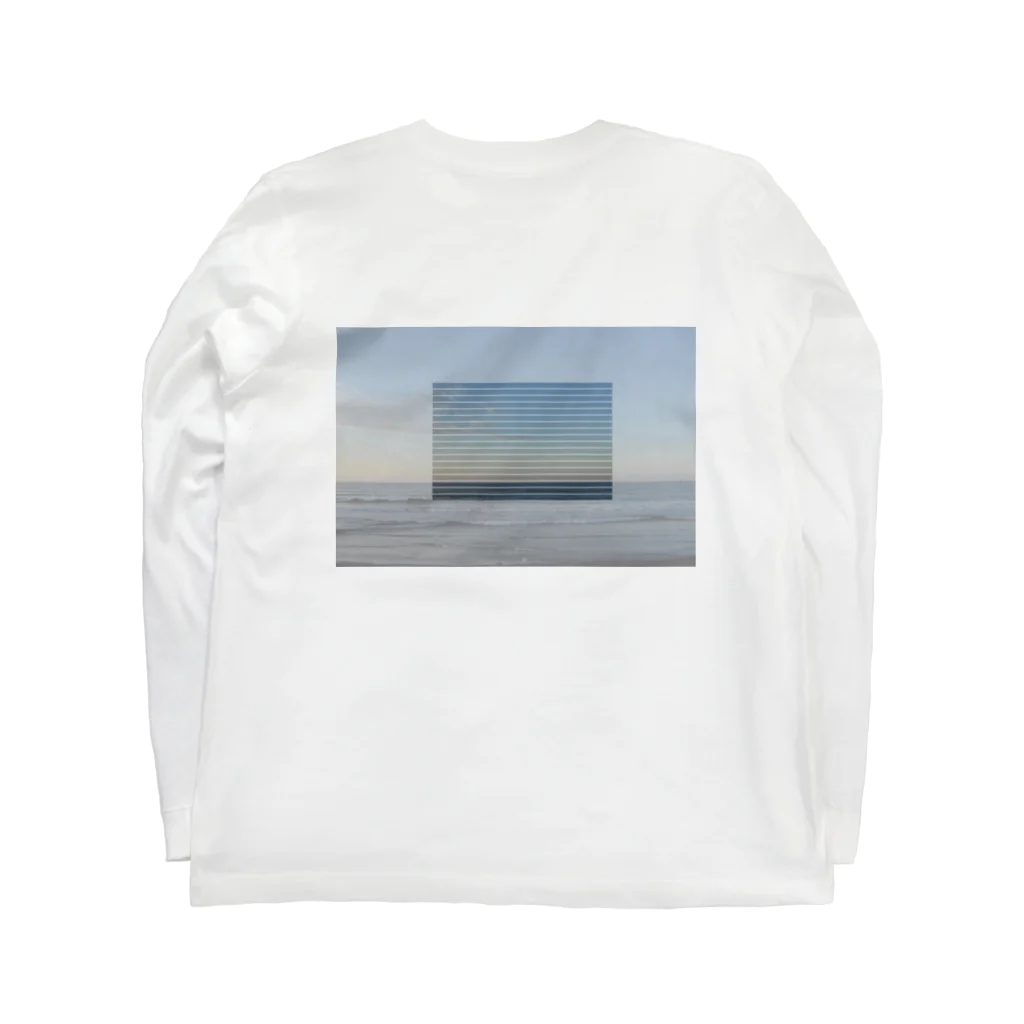 vilkkuaの朝日　と　海 Long Sleeve T-Shirt :back