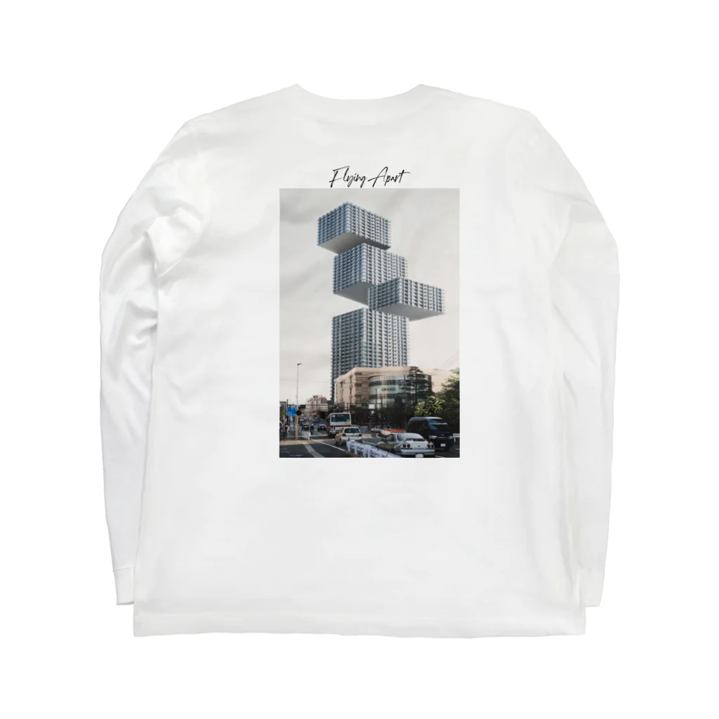 Shaded worksのFlying Apart  Long Sleeve T-Shirt :back