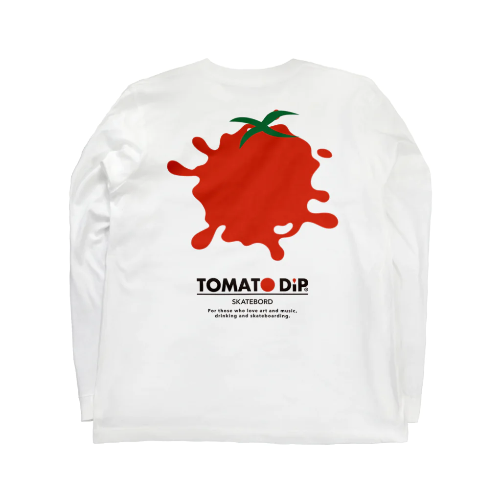 TOMATO DiPのDIP LOGO ロングスリーブTシャツの裏面