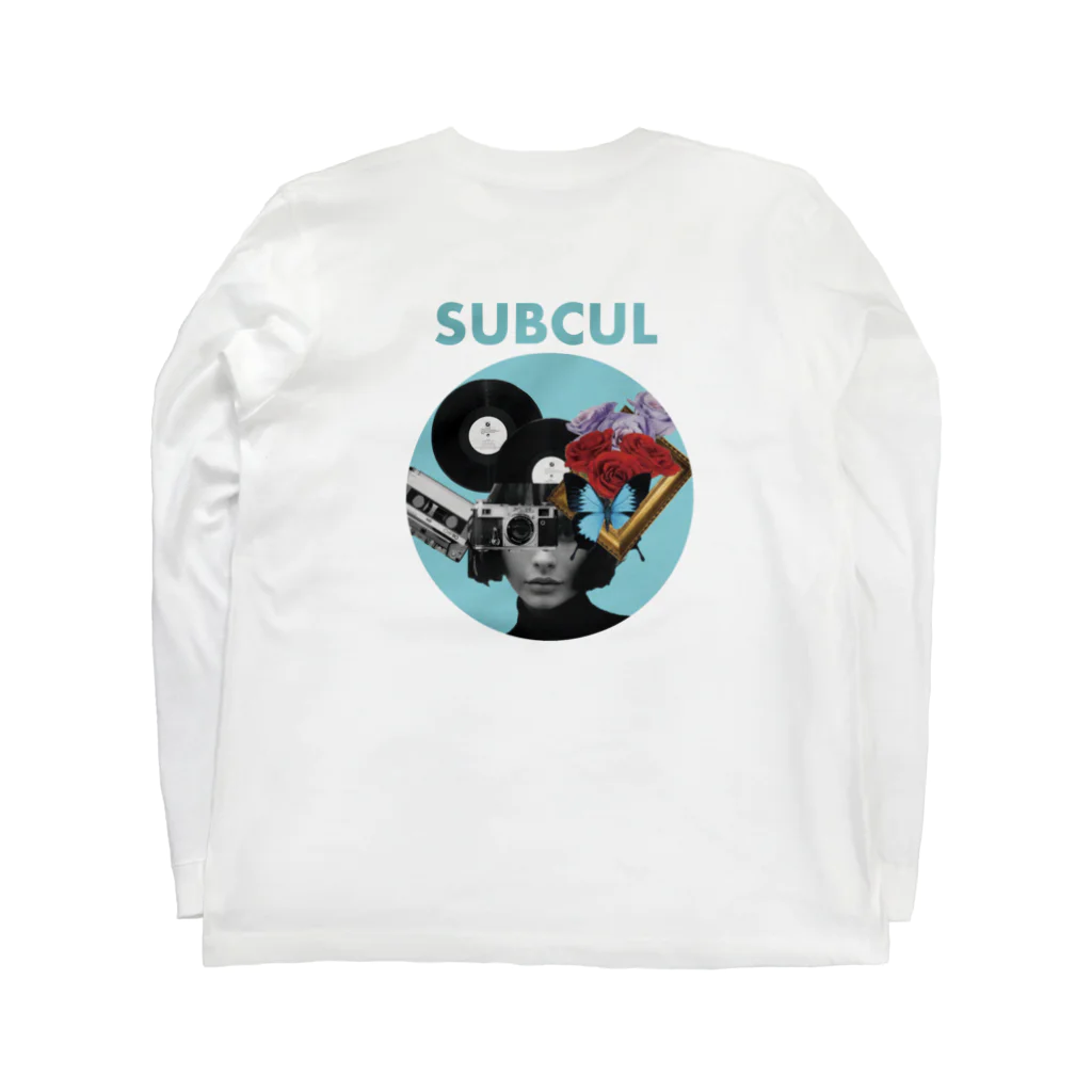 なるきのSUBCUL Girl サブカル女 ロングスリーブTシャツの裏面