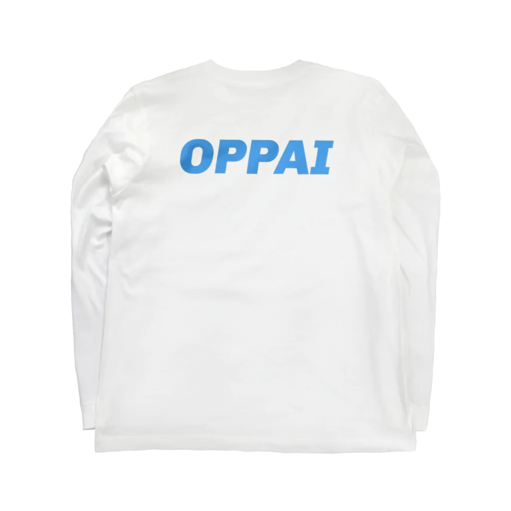 田村 ユウのOPPAI Long Sleeve T-Shirt :back