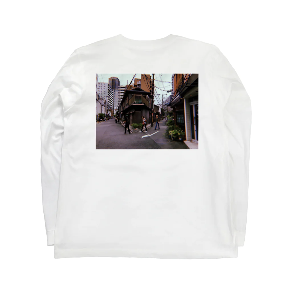 MaMuriの別れ道Tシャツ Long Sleeve T-Shirt :back