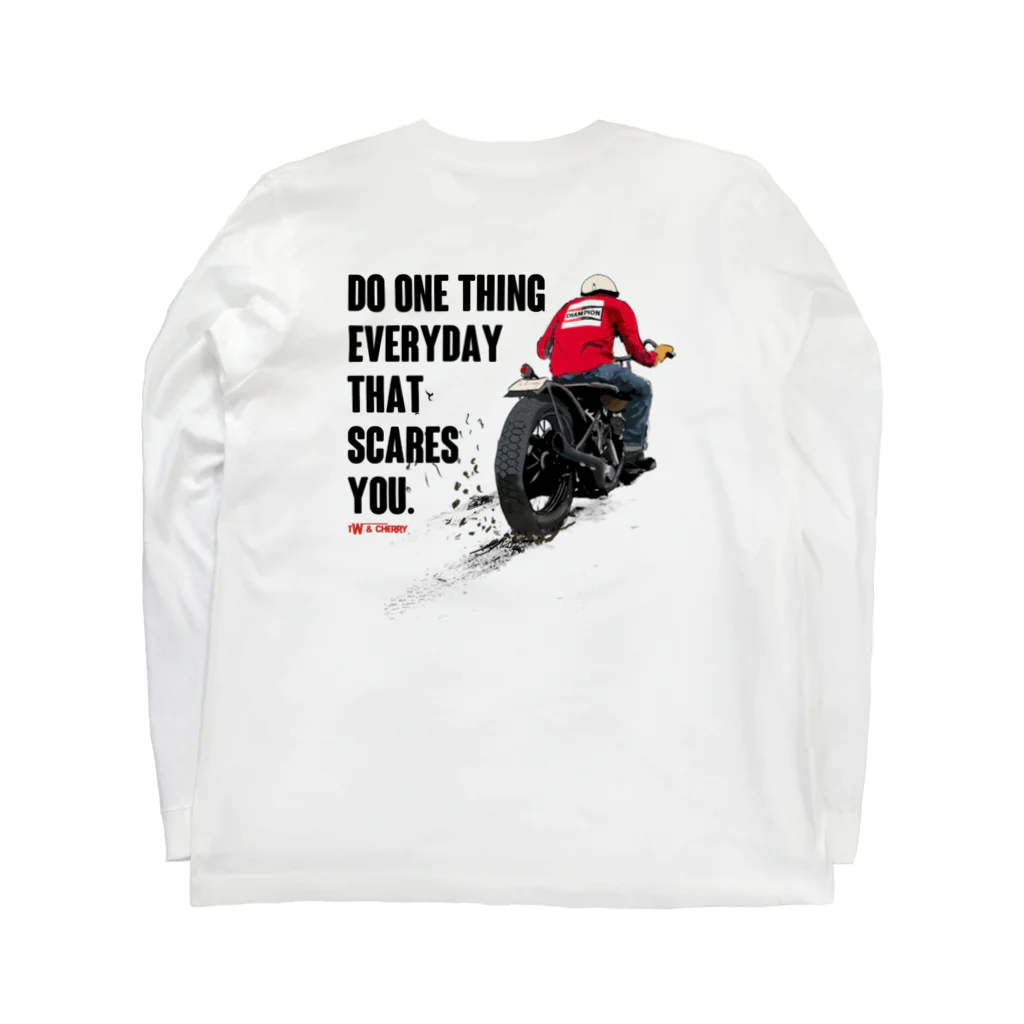 tw_and_cherryの＜バックプリント＞Beach Racer Long Sleeve T-Shirt :back