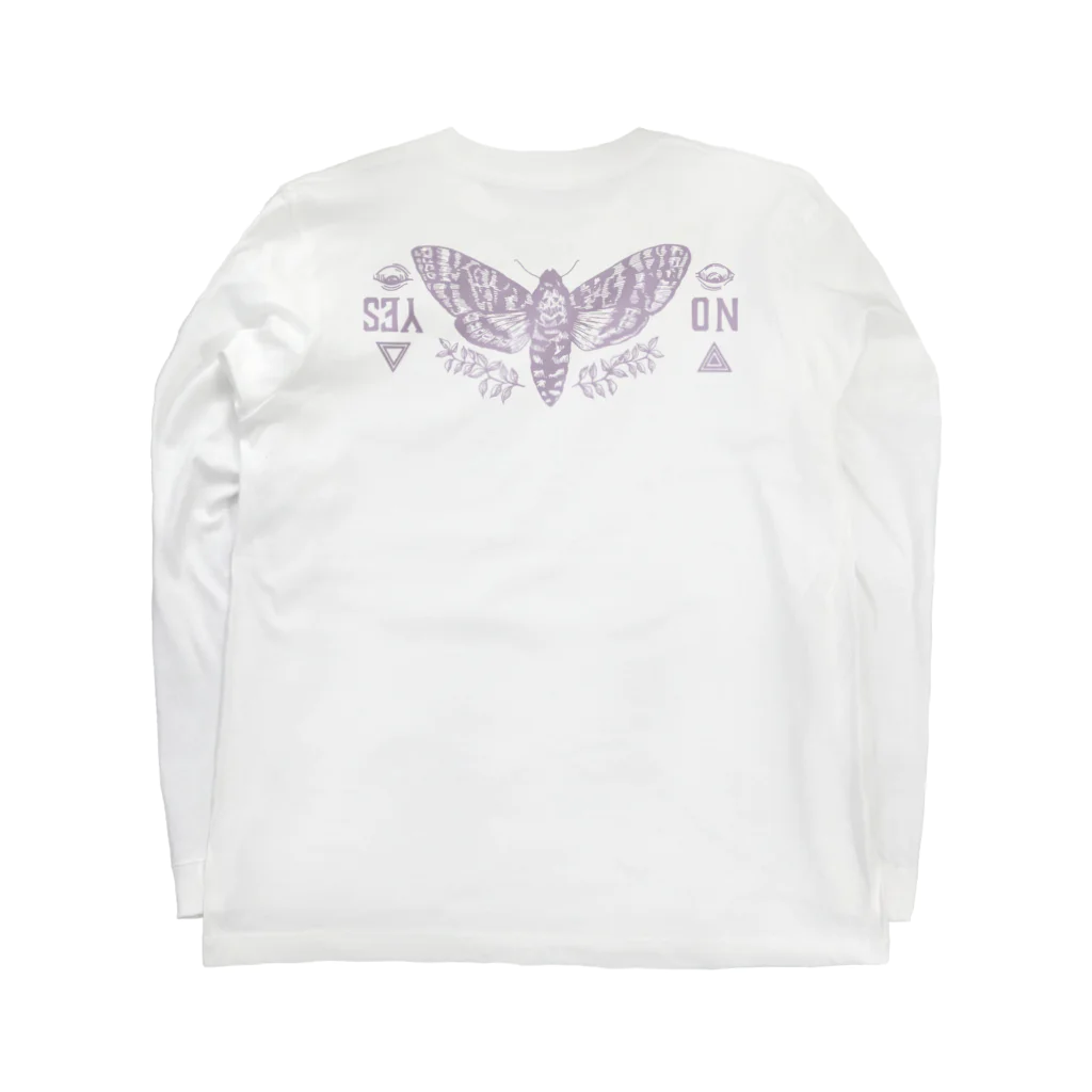 keyのメンガタスズメ Long Sleeve T-Shirt :back