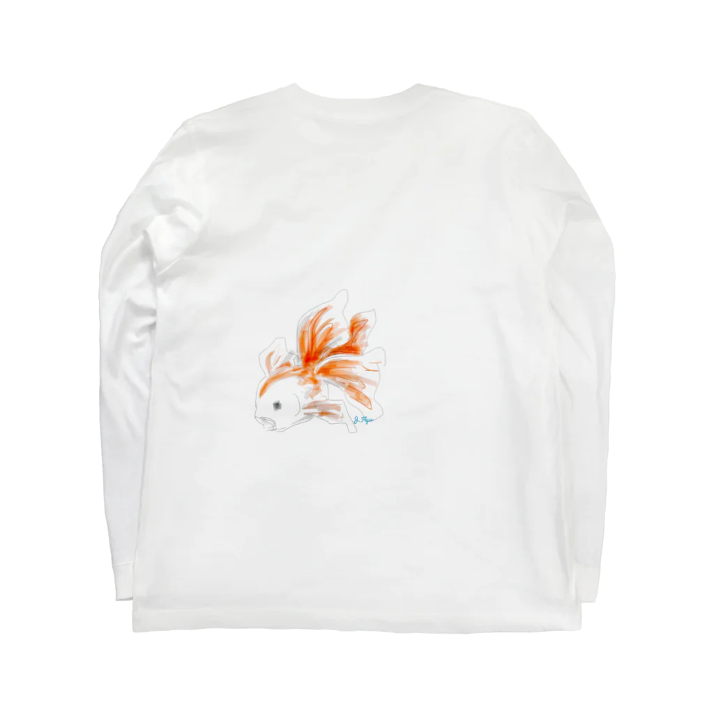 a sweet farmのfairyfish ロングスリーブTシャツの裏面