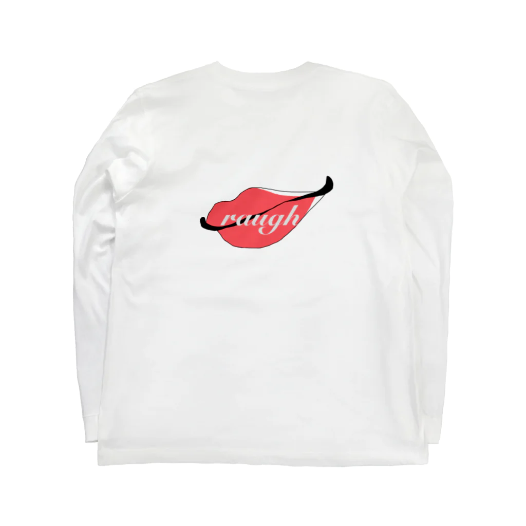 あっぷるのLIP raugh Long Sleeve T-Shirt :back