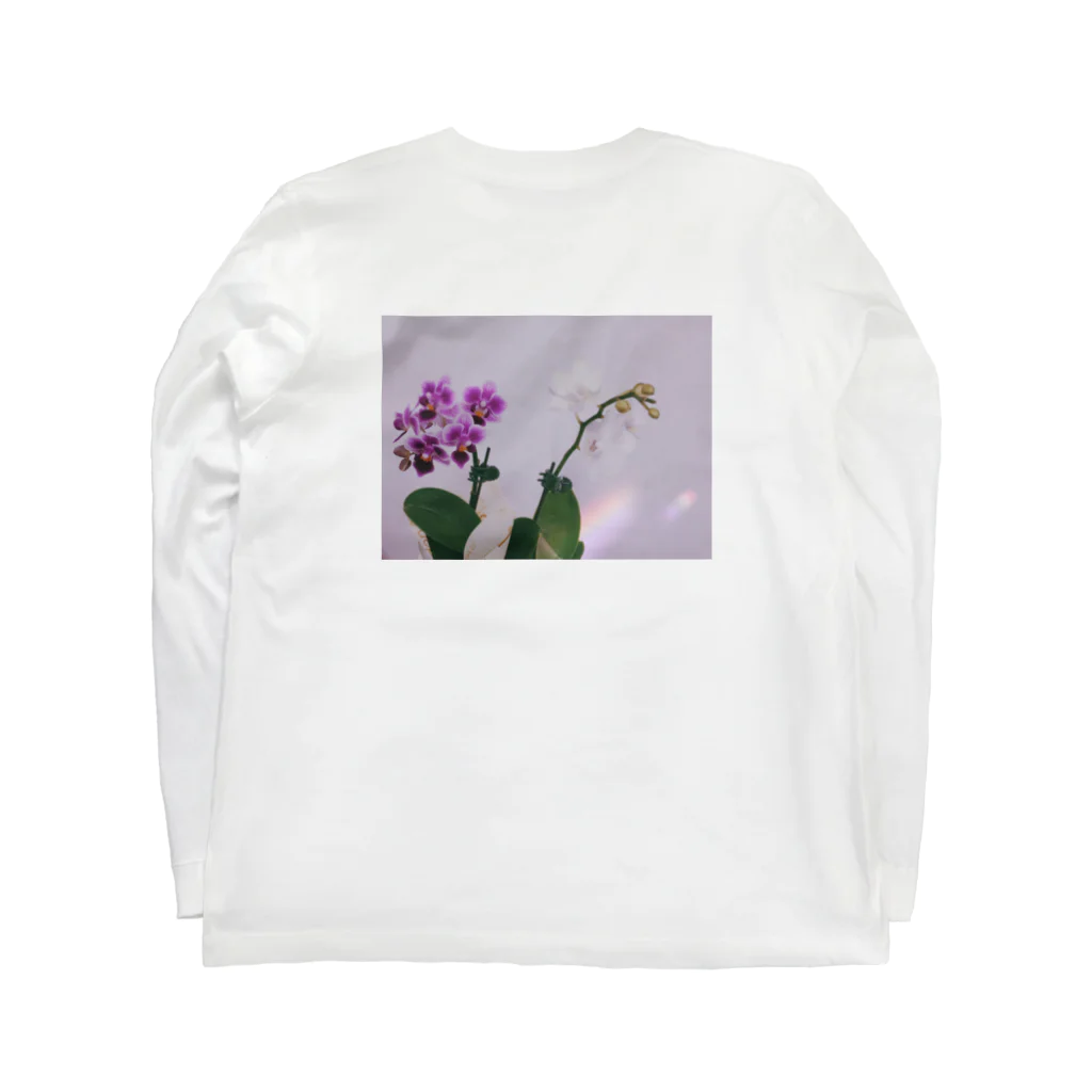 ゆのの胡蝶蘭 Long Sleeve T-Shirt :back