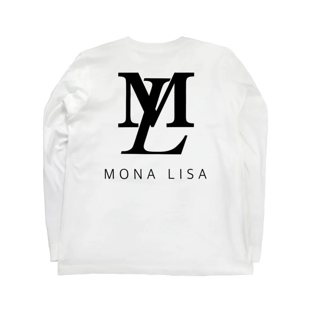 Elvis-MersonのMONALISA Long Sleeve T-Shirt :back