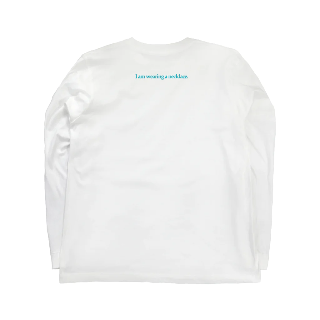 SUKUMAの私はネックレスをしています。 Long Sleeve T-Shirt :back