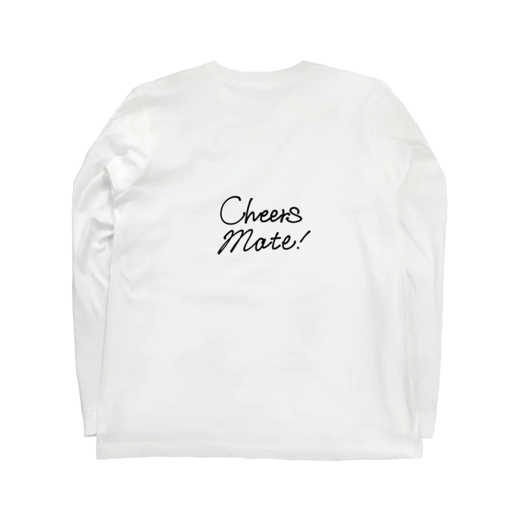 Sunny's shopのCheers mate ロングスリーブTシャツの裏面