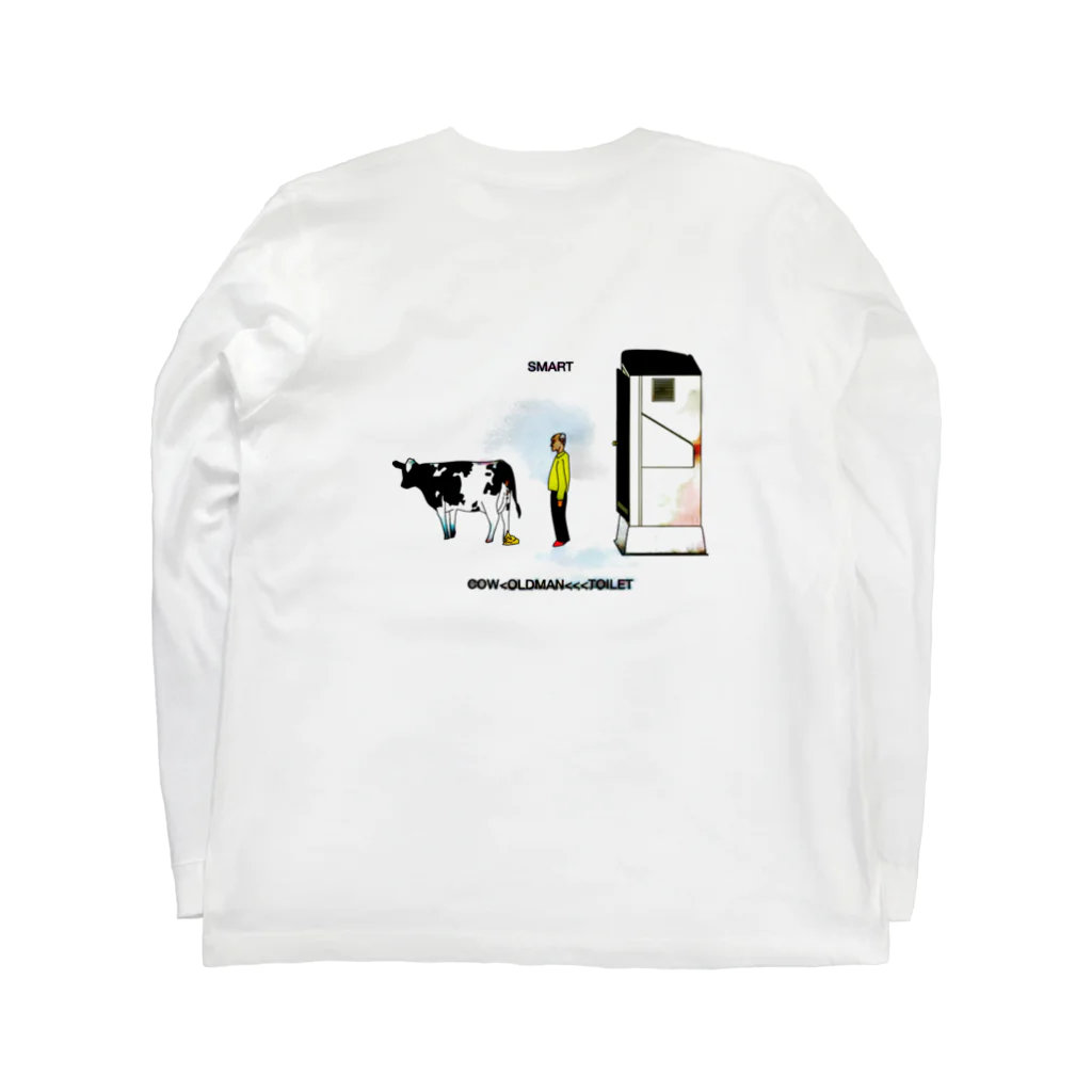 Fuck , The MyheroのThe universe in the toybox Long Sleeve T-Shirt :back